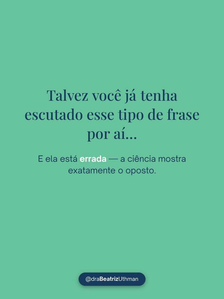 Talvez você já tenha escutado esse tipo de frase por aí, e ela está errada